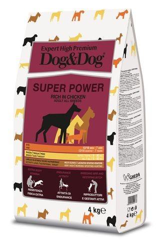 Сухой корм для собак с большими физическими нагрузками Dog&Dog Expert High Premium Super Power
